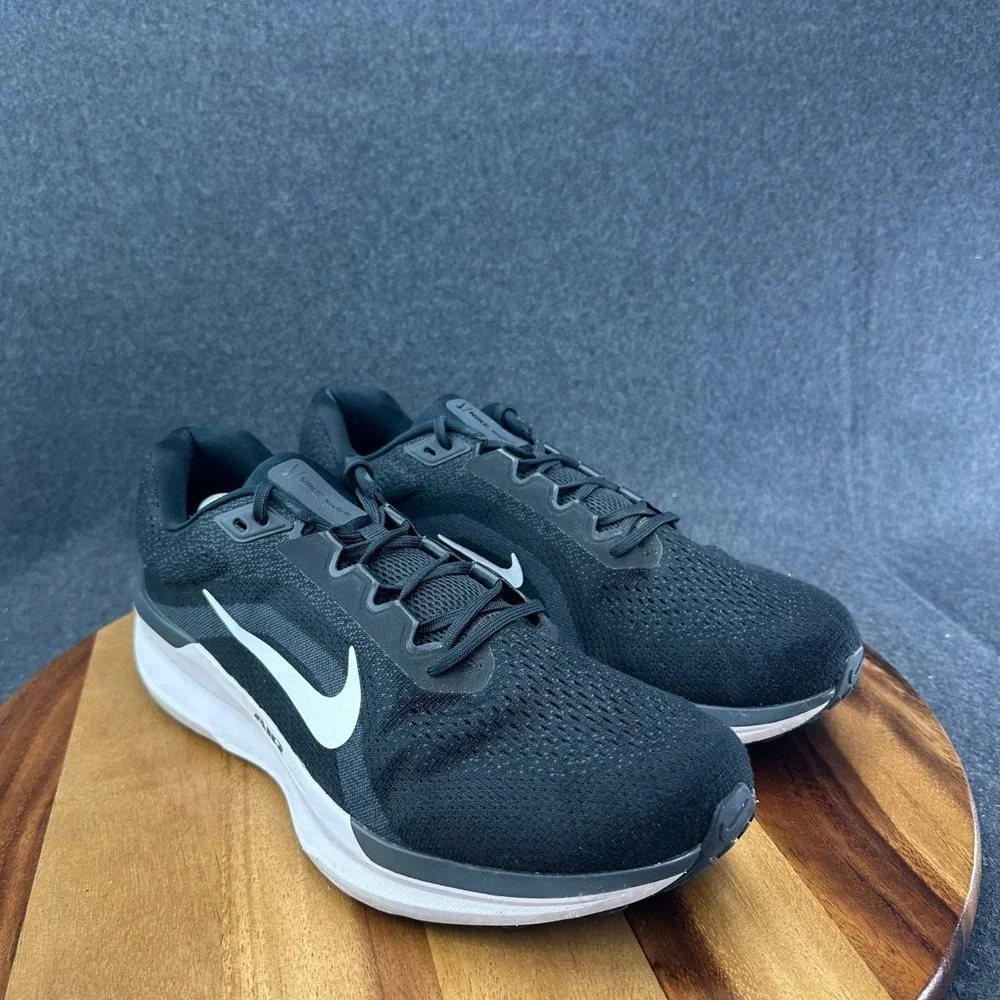 Nike Air Winflo 11 Mens Black White Running Shoes FQ8937-001 Size 13